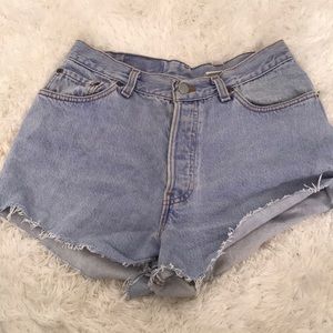 Levis jean shorts